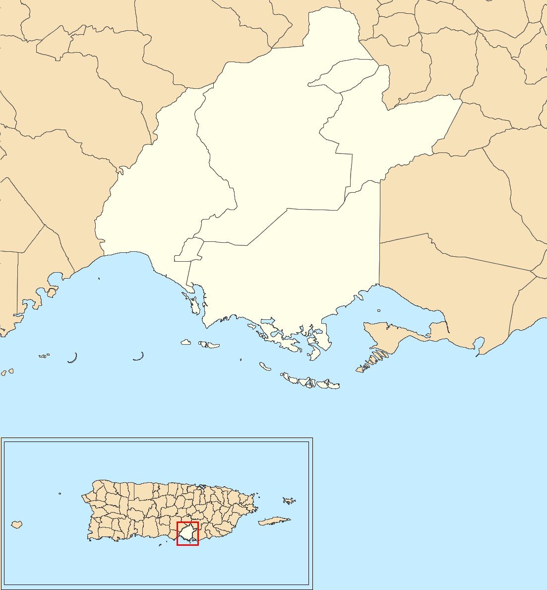 Image: Salinas, Puerto Rico locator map