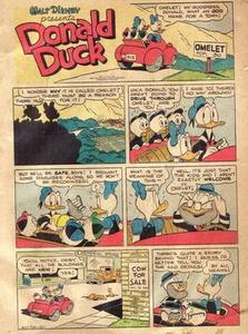 Interior page from Walt Disney's Comics and Stories