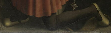 Gerard David - The Marriage at Cana (cropped to foreground shoes)