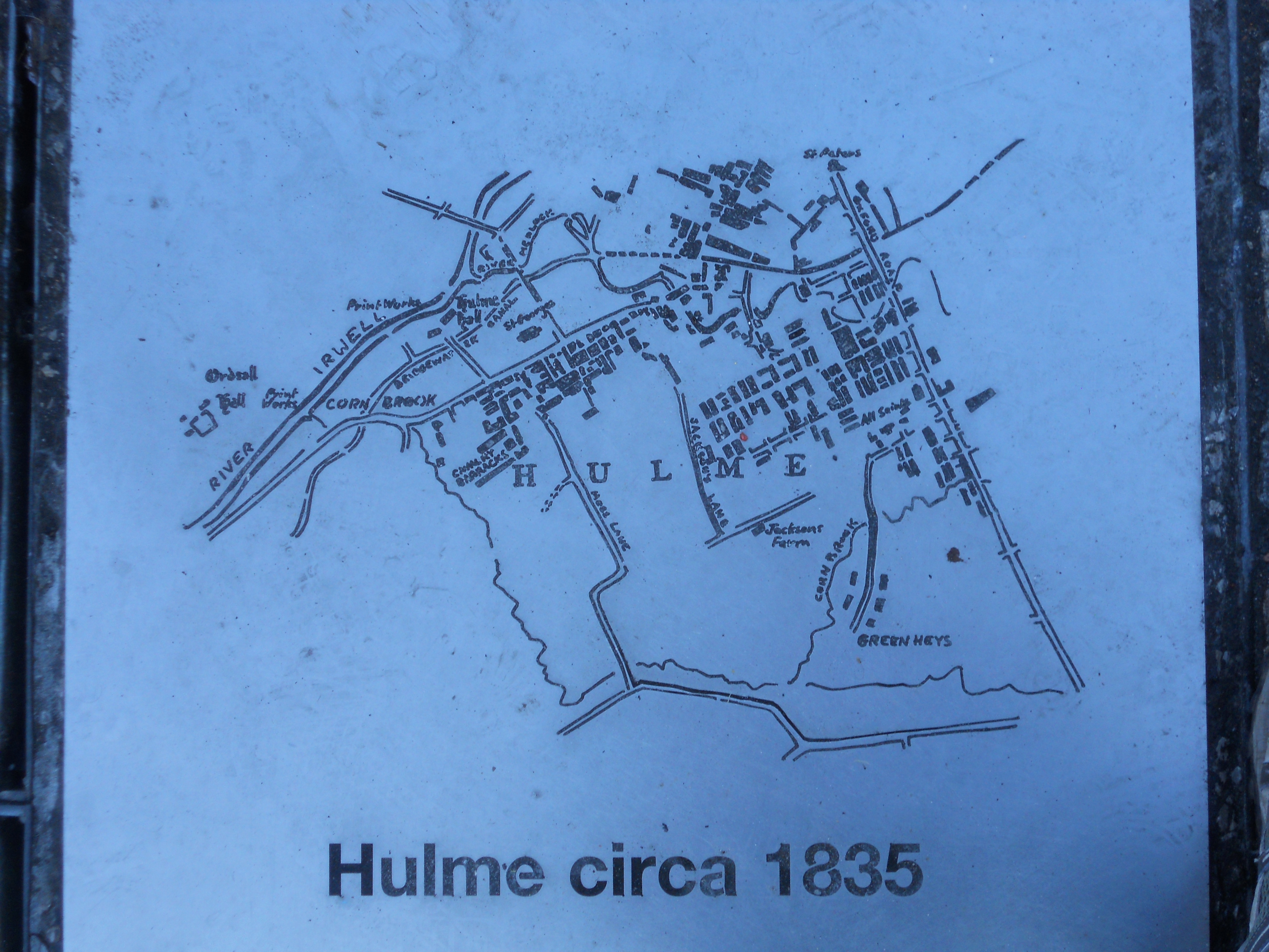 Image: Hulme map 1835, People's History