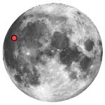 Location of lunar aristarchus crater
