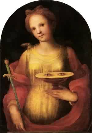 St lucy 1521 Domenico Beccafumi