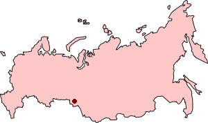 Locatie Omsk