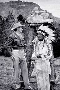 Korczak Ziolkowski and Lakota Chief Henry Standing Bear, kz henry 48
