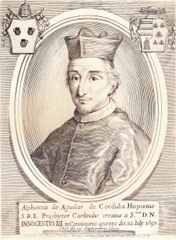 Alfonso Fernández de Córdoba Aguilar cardenal