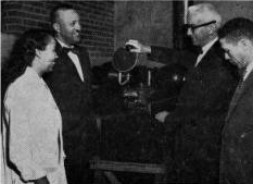 THE A&T COLLEGE REGISTER 1961 Gladys Royal, W. E. Reed, R. L. Satoera, George Royal.jpg