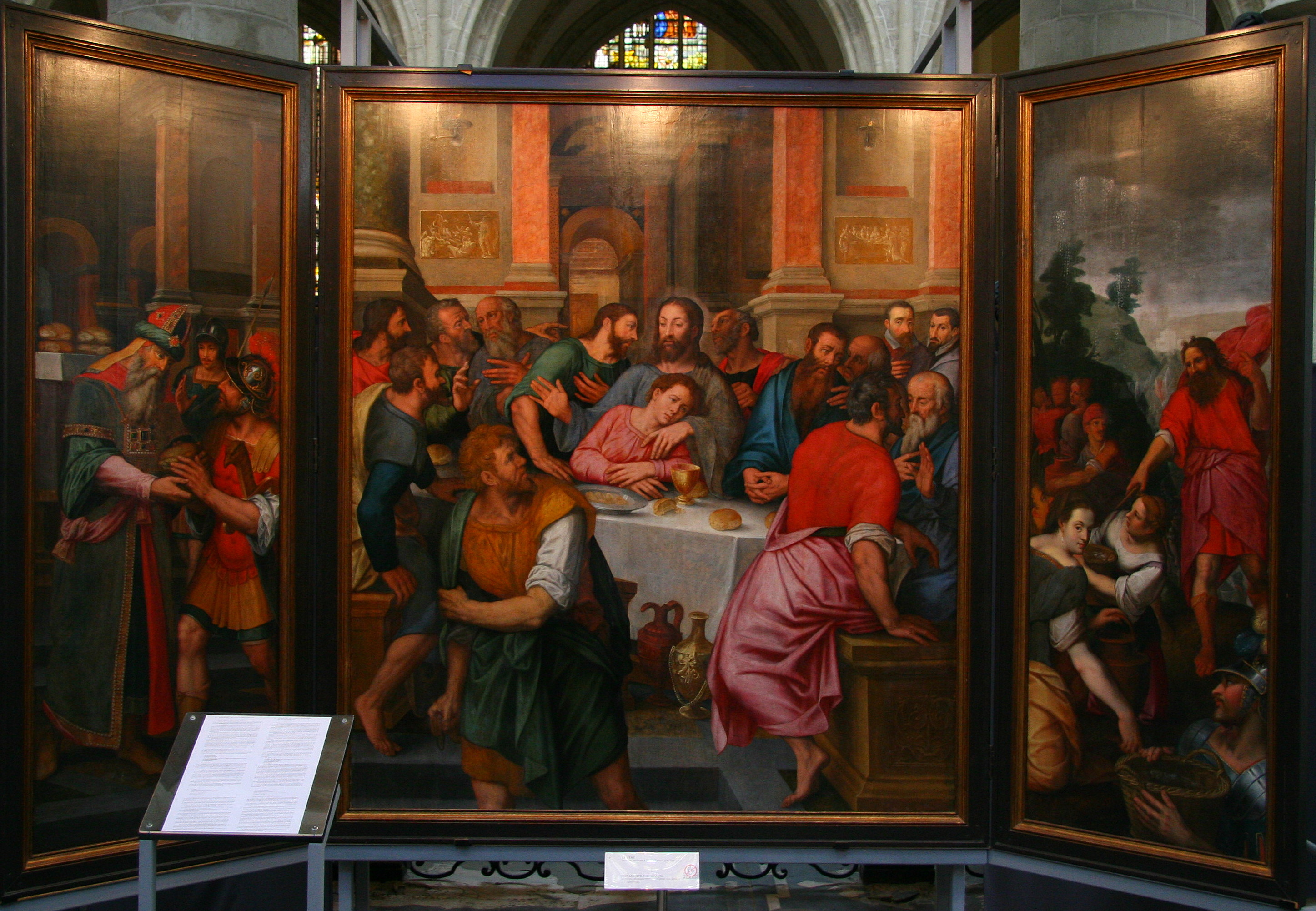 Triptych of the Legend of Santa Gudula
