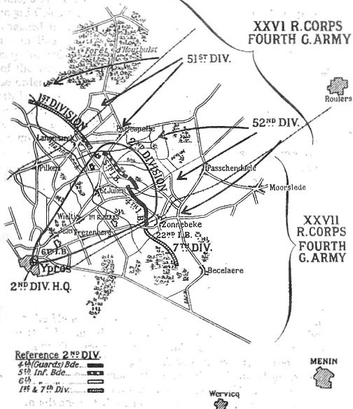 Image: Battle of Langemarck, from 21-24 October 1914