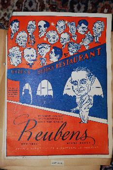 Reuben's restaurant menu cover 1943.jpg
