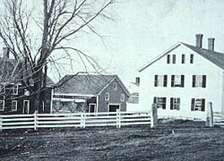 Alfred historic buildings, c. 1880