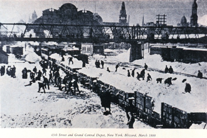 Blizzard 1888 Grand Central NY