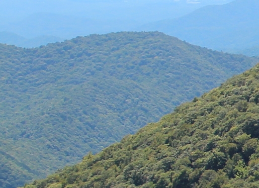 Jacks Knob viewed from Brasstown Bald