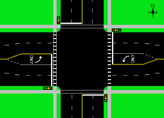 Street Intersection diagram