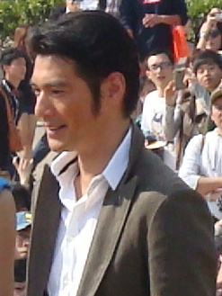 Takeshi Kaneshiro at BIFF Square, 2011 (cropped).jpg