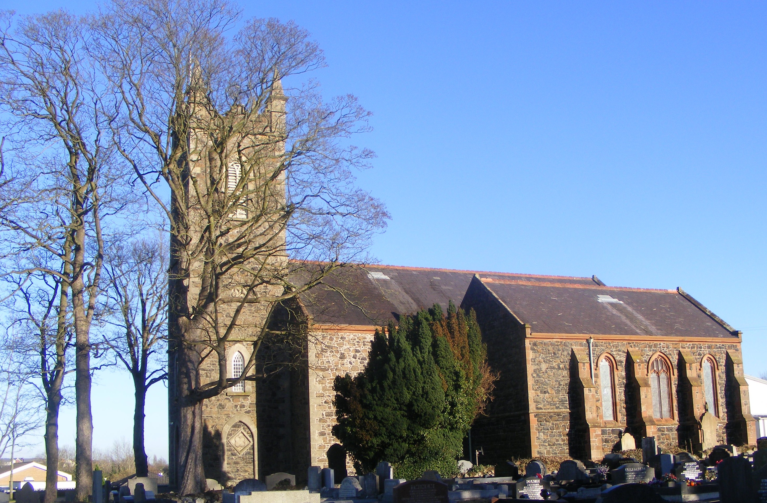 Image: The church of St. Gobhan - Seagoe parish church, Portadown