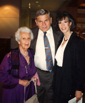 Margaret with Governor Bruce King