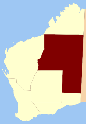 Eastern land division of Western Australia