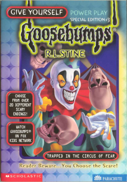 Give Yourself Goosebumps Special Edition 3 Trapped in the Circus of Fear cover art