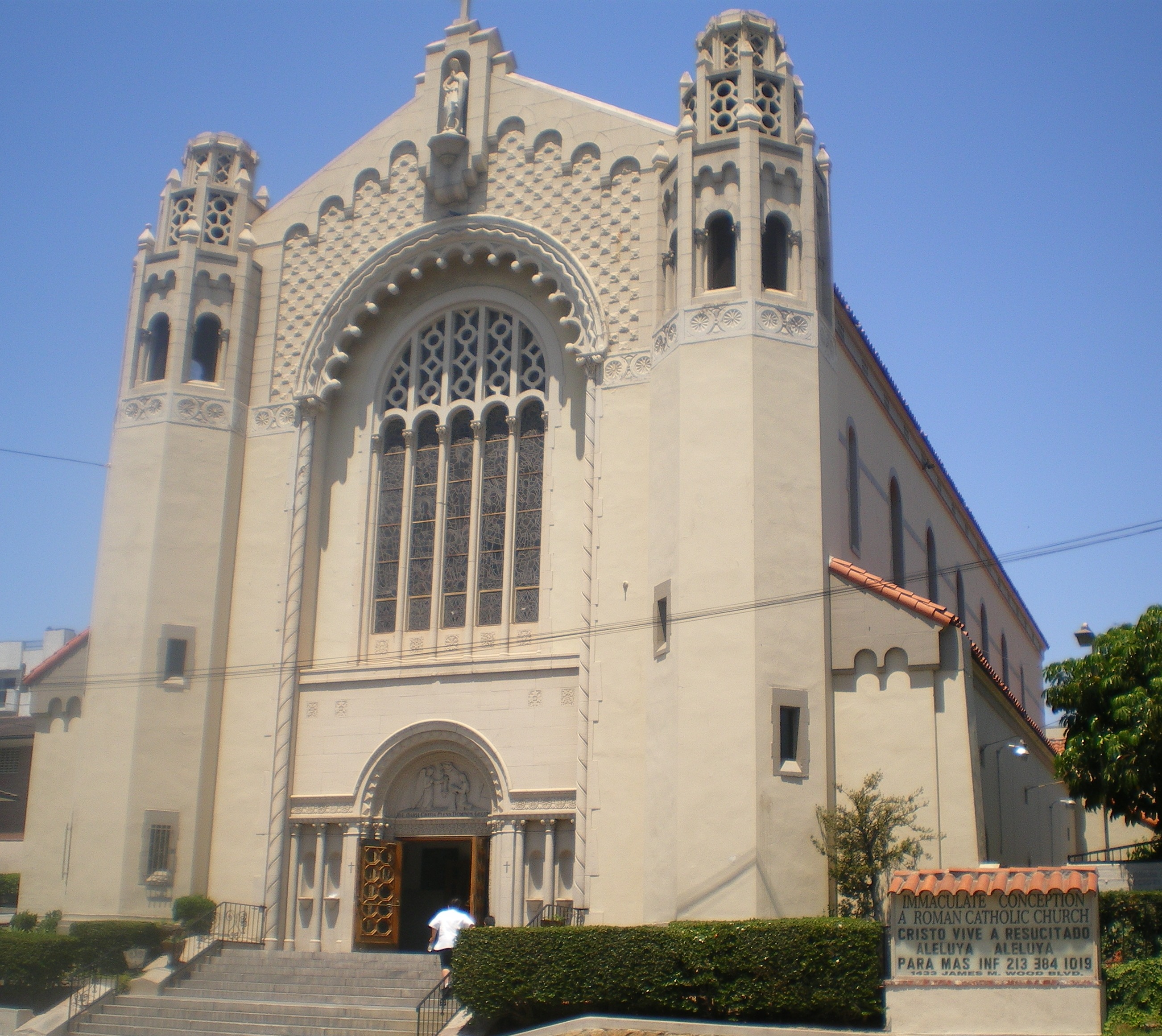 Image: Immaculate Conception Catholic Church, Los Angeles
