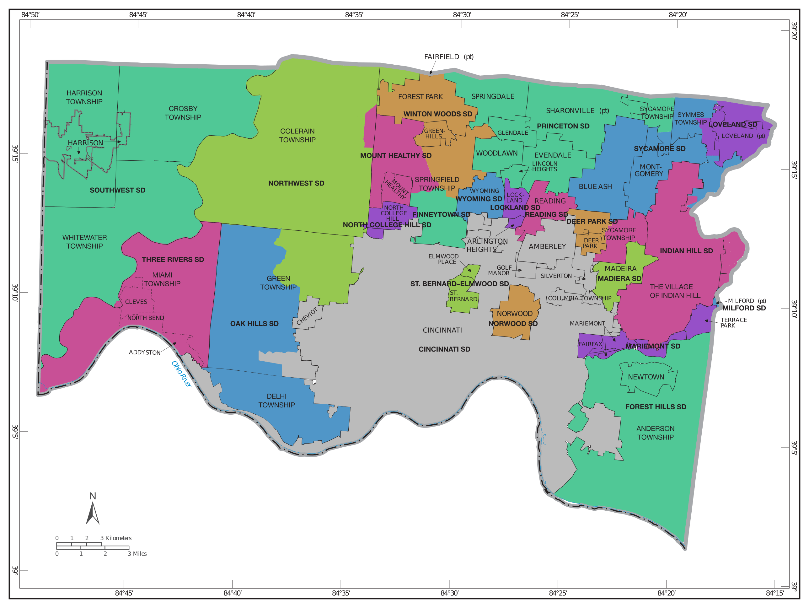 Image School Districts In Hamilton County Ohio