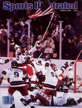 Sports Illustrated Miracle on Ice cover
