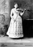 Camille Urso et son violon