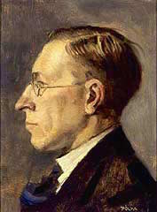 Portrait of Dr. Frederick Grant Banting by Tibor Polya, 1925