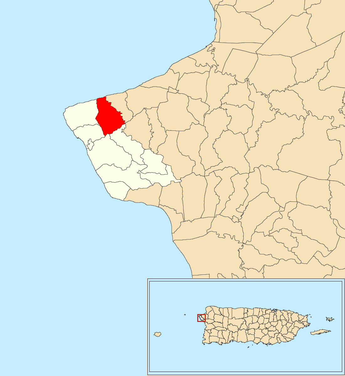 Image R O Grande Rinc N Puerto Rico Locator Map   Río Grande%2C Rincón%2C Puerto Rico Locator Map 