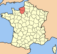 Haute-Normandie map
