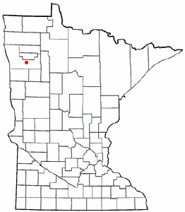 Location of Maple Lake, Minnesota