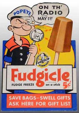 1938 Fudgicle ad