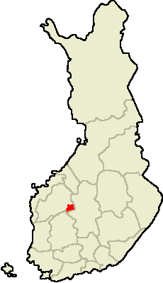 Location of Ähtäri in Finland