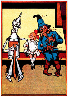 Ozma of Oz illustration by John R. Neill