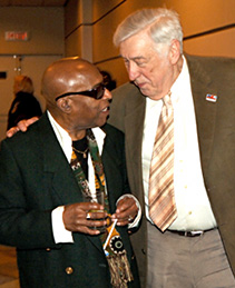 Roy Haynes (left) and Gunther Schuller