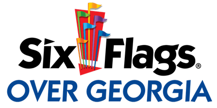 Six Flags Over Georgia 2025 logo