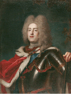 Young August III of Poland in 1716