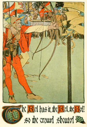 Charlotte Harding, Robin Hood, ca. 1903