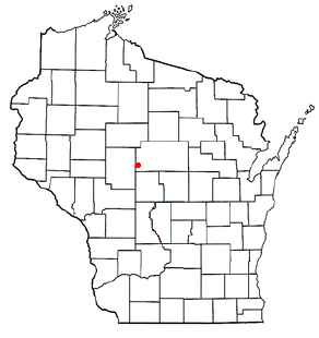Location of Spencer (town), Wisconsin