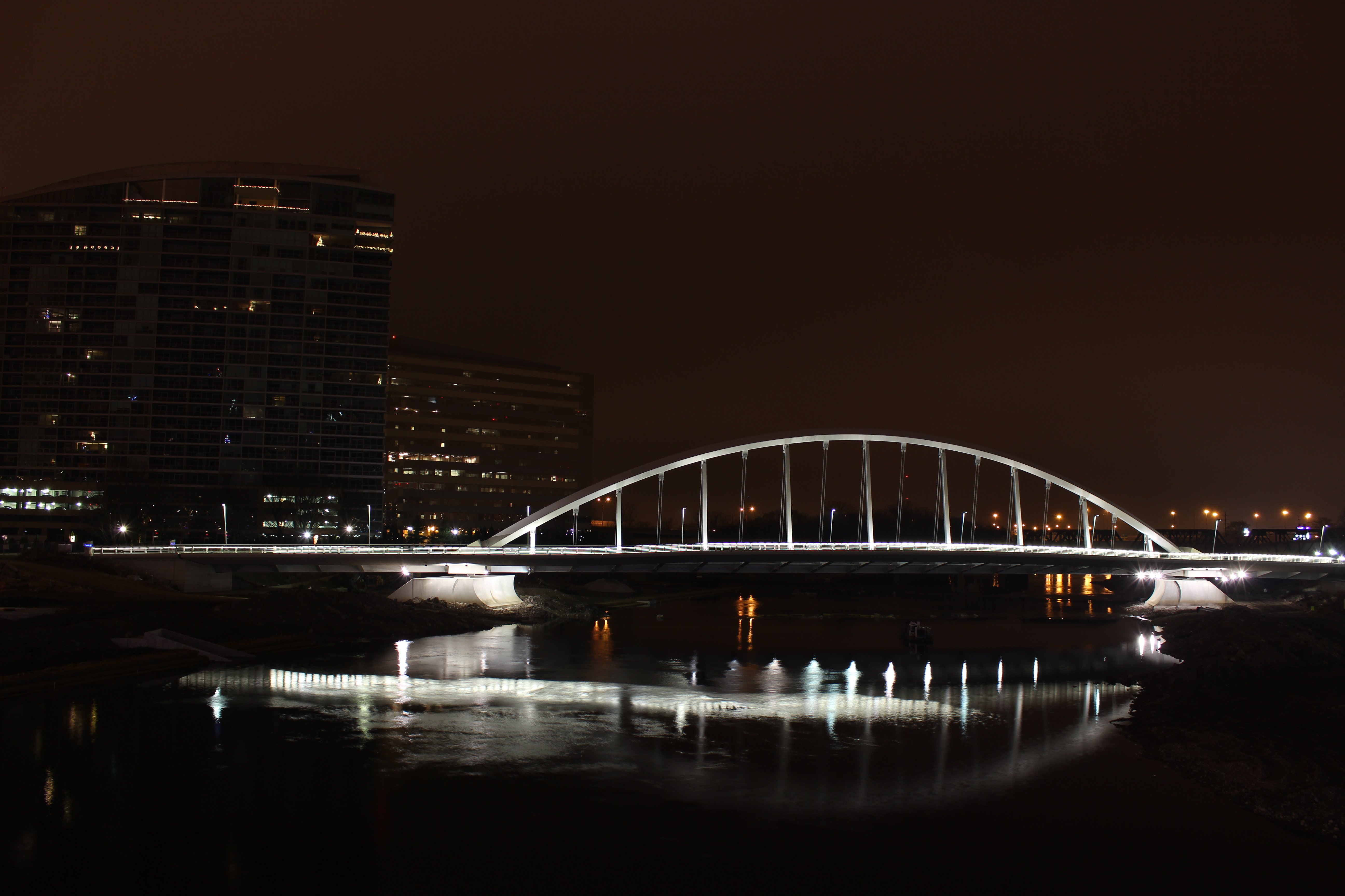 Image: Main Street Bridge at night (Columbus, OH)