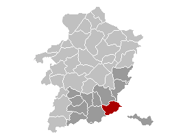 Riemst Limburg Belgium Map
