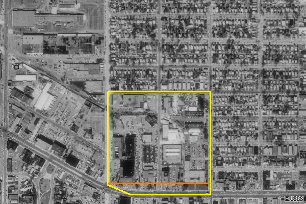 Dickerman Park aerial outline