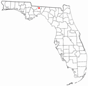 Location of Bradfordville, Florida
