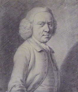 Richard Phelps, self-portrait, 1771, charcoal, National Portrait Gallery, London