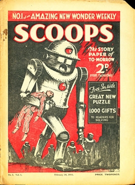 Scoops 1934 February 10 first issue cover