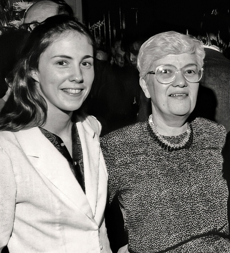 Image Judith Young and Vera Rubin, 1988