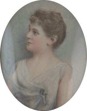 Antoinette Polk, Baroness de Charette circa 1890-1900