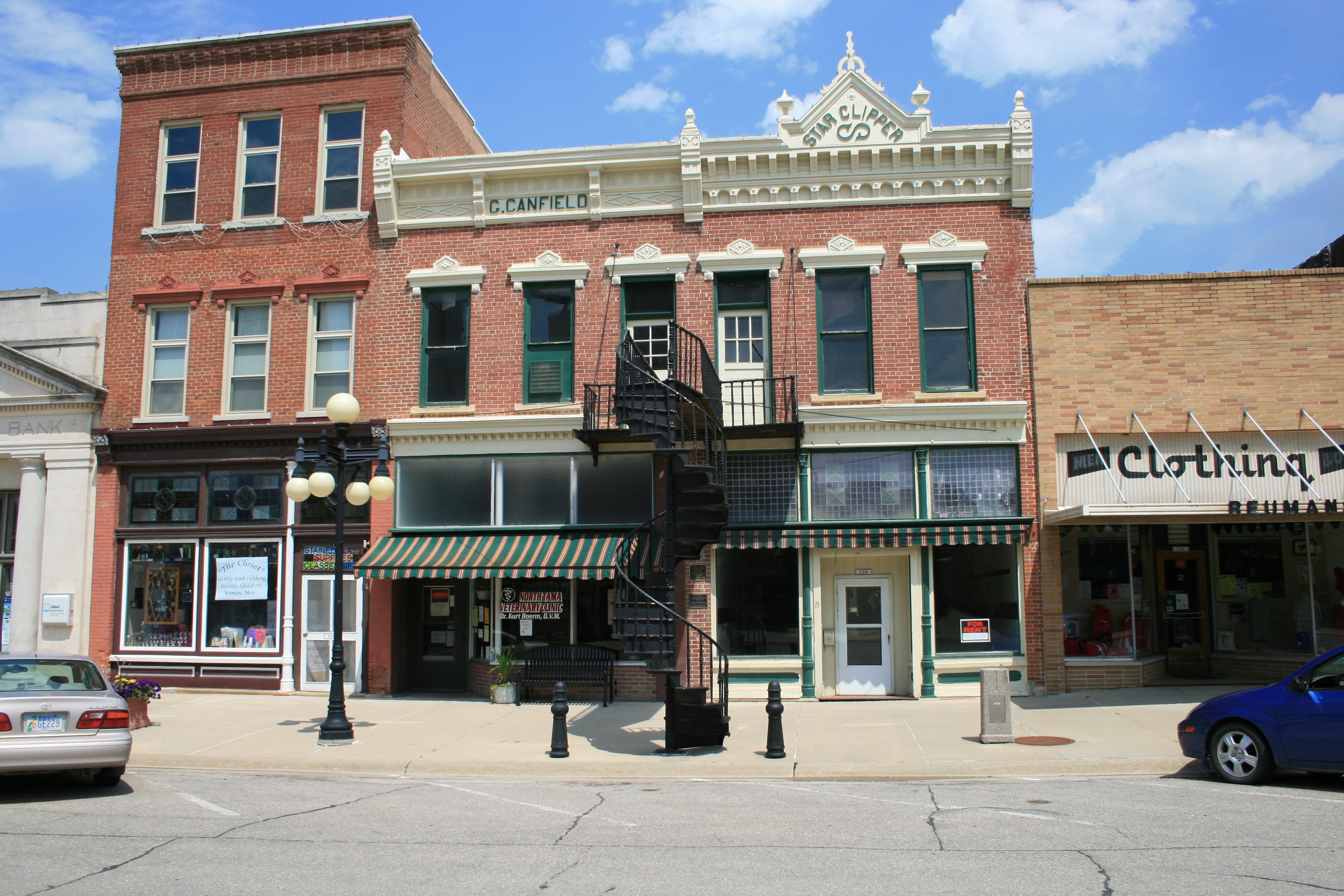 Image: Star Clipper Canfield Building Traer, IA