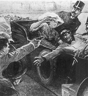 Gavrilo Princip assassinates Franz Ferdinand