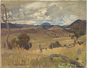 Lambert. Michelago Landscape. 1923