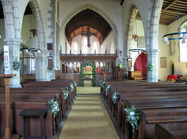 St John the Baptist, Harrietsham, Kent - geograph.org.uk - 328357